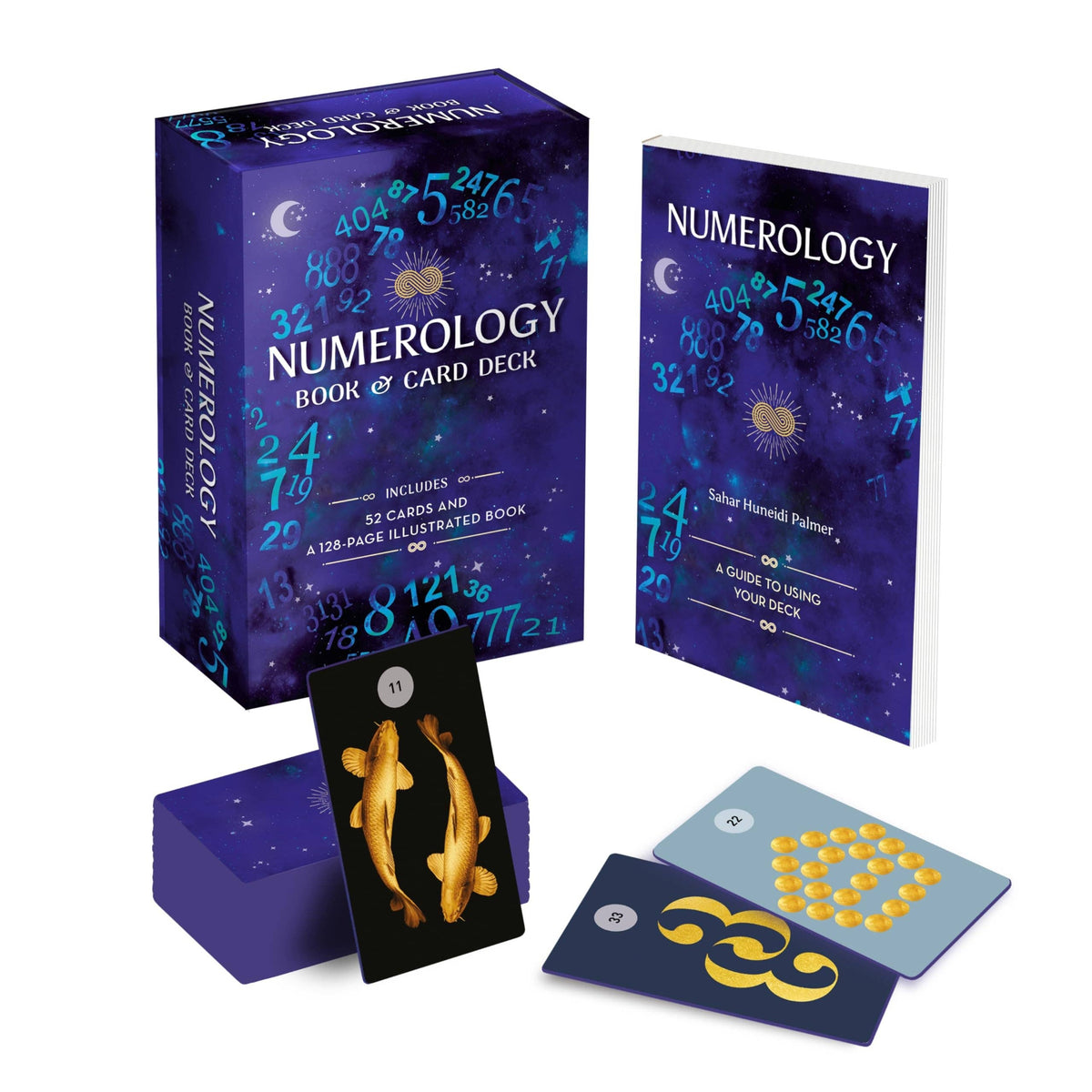 Numerology Book & Card Deck (Arcturus Oracle Kits)