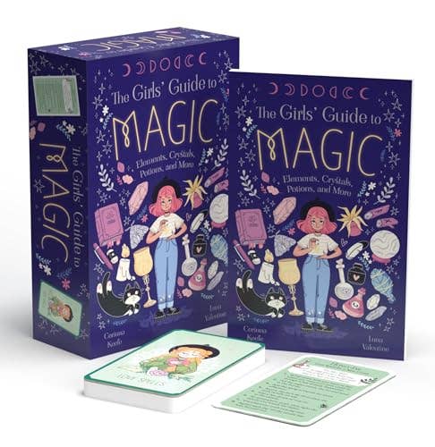Girls' Guide To Magic: Inspirational Book with 52 Spell Card