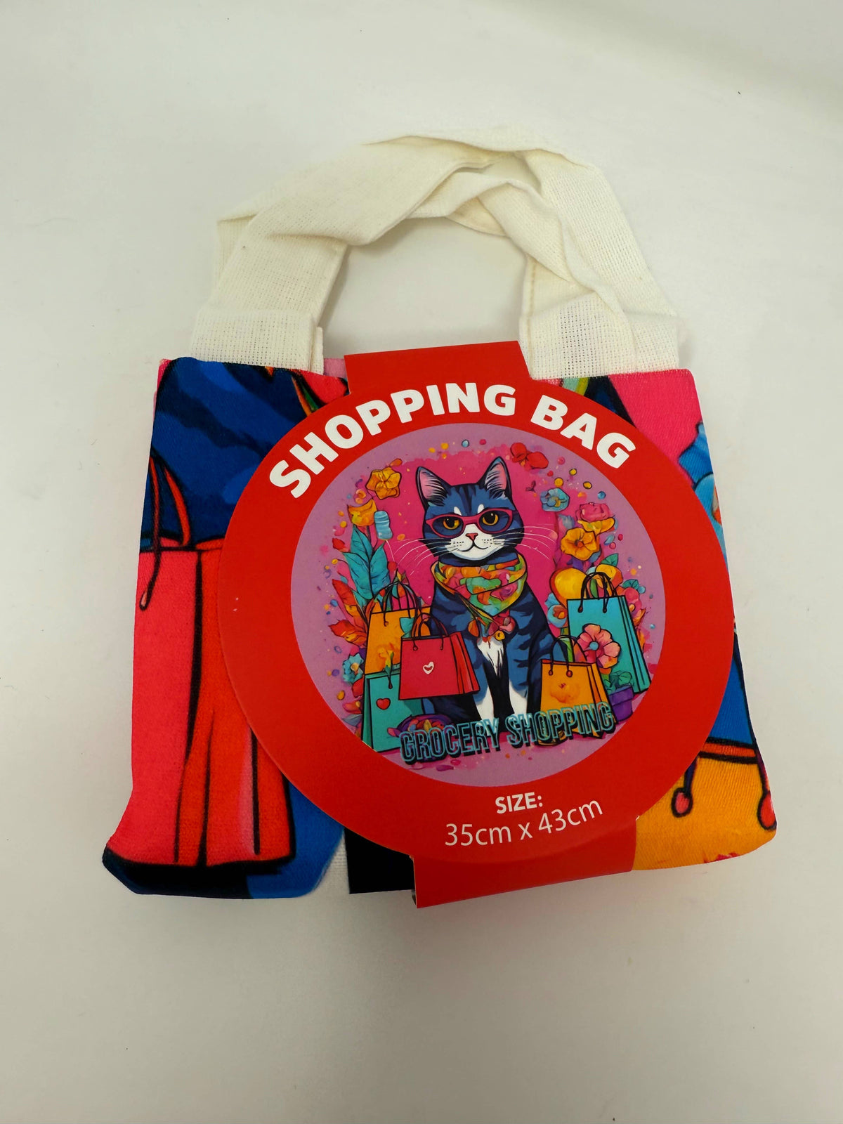 Cat Design Tote Bag