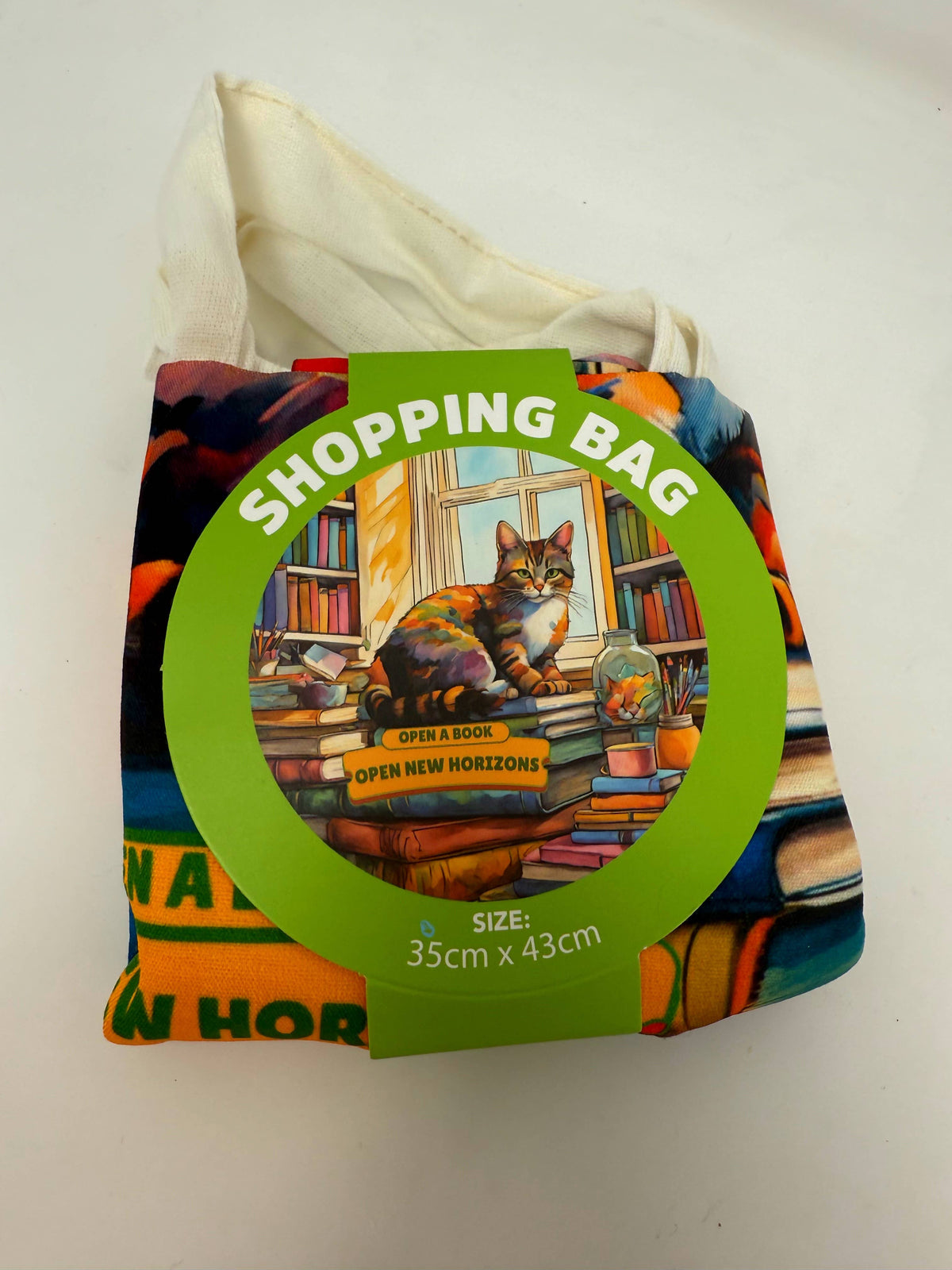 Cat Design Tote Bag